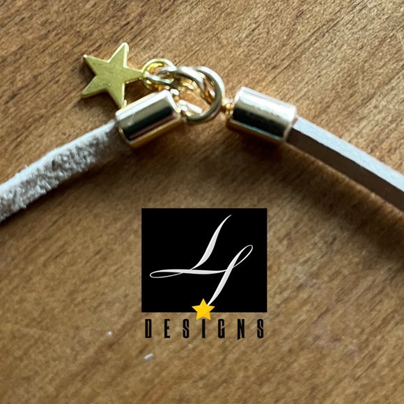 NWT: STARRY CENTER"PEACE" BOHO CHOKER - Picture 4 of 8